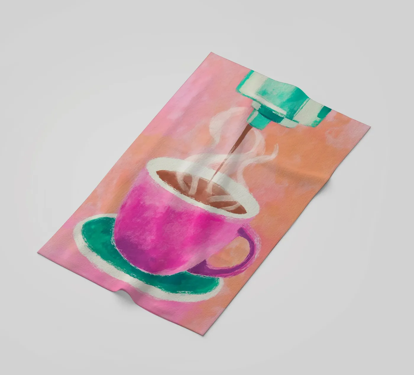 Caffè Flair telo mare da Carinaprint