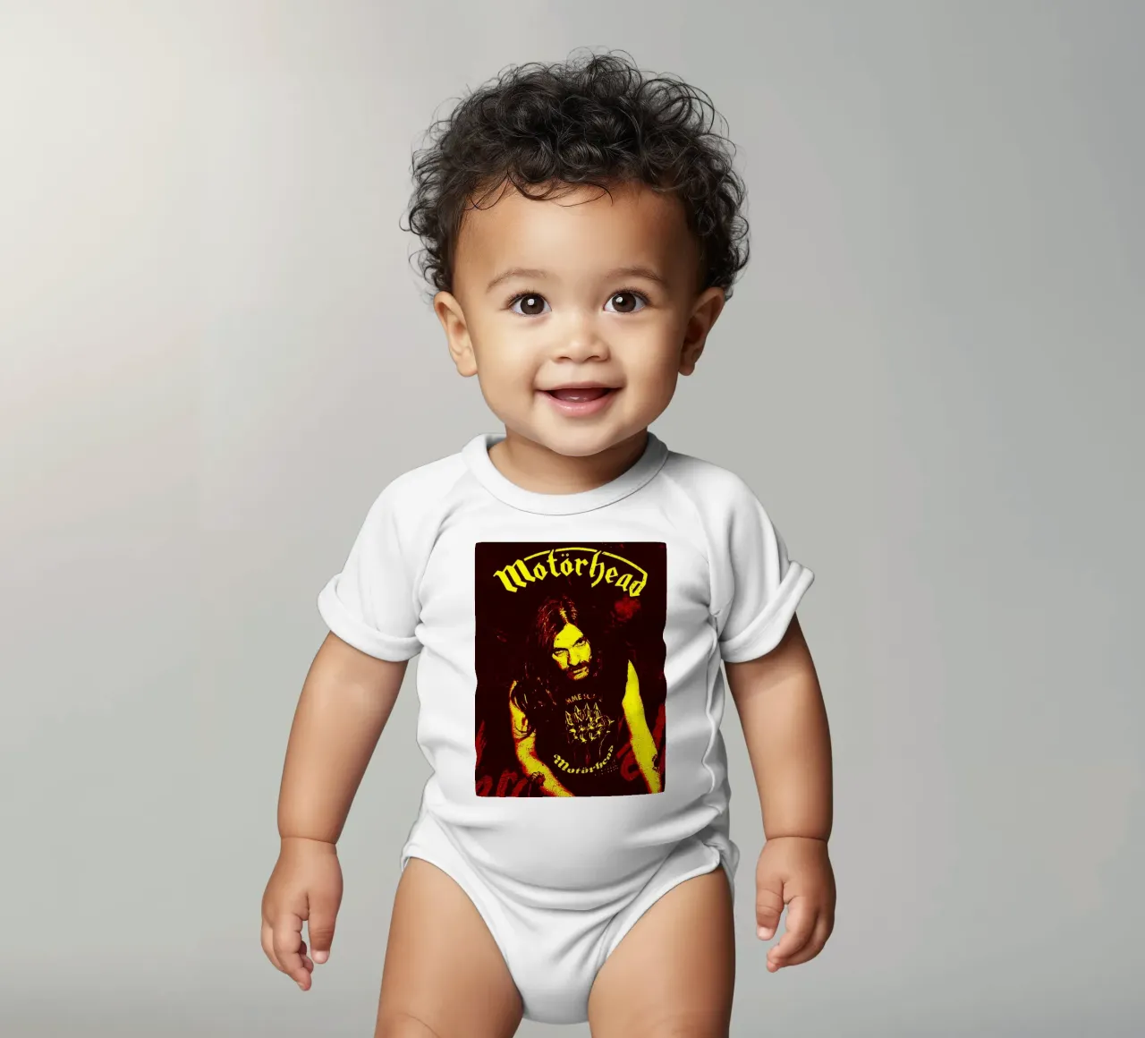 Motorhead Band Art Kurzarm Babybody von vanhesling