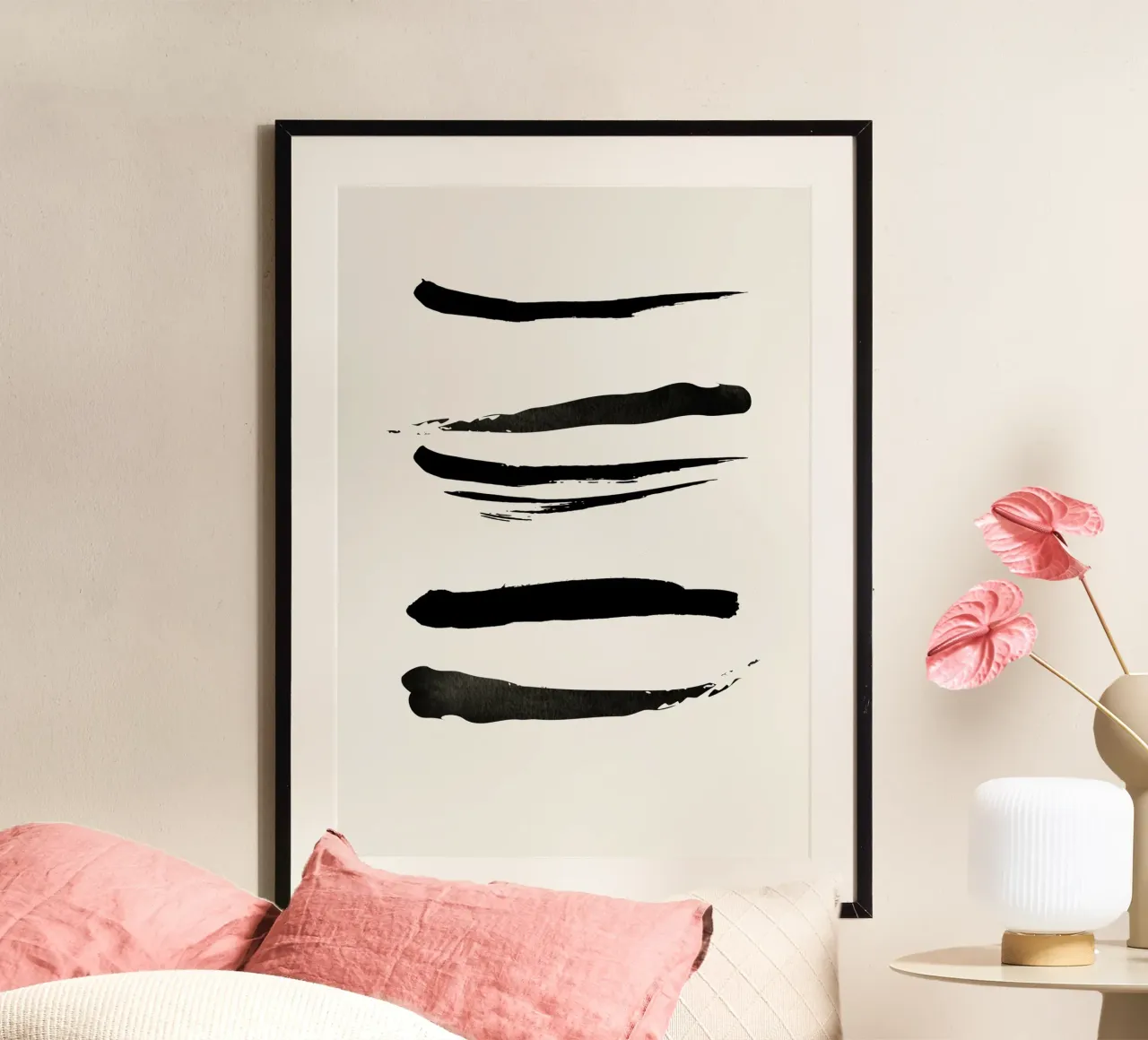 Piume poster da Rose Beck Art