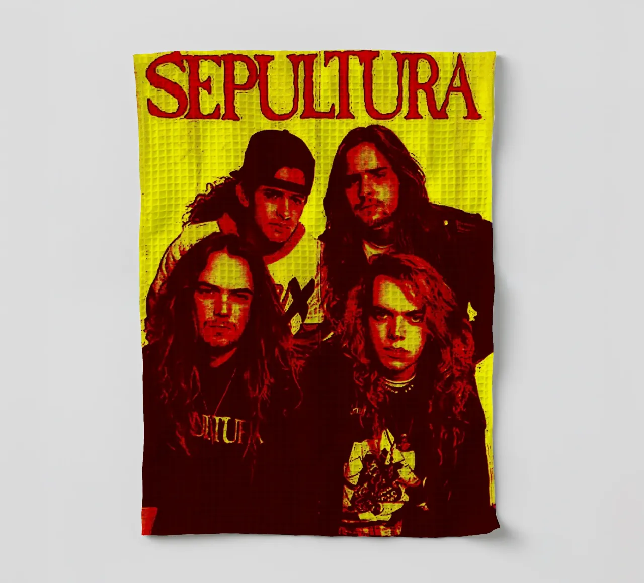 Sepultura Band Art Geschirrtuch von vanhesling