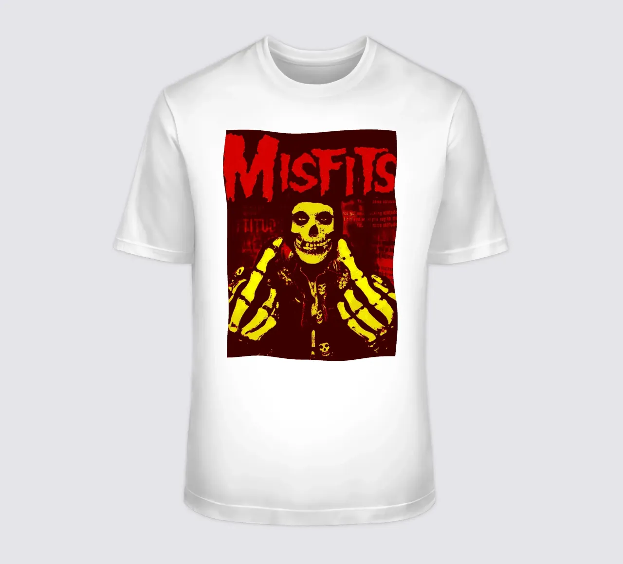 Misfits Band Art t-shirt da vanhesling