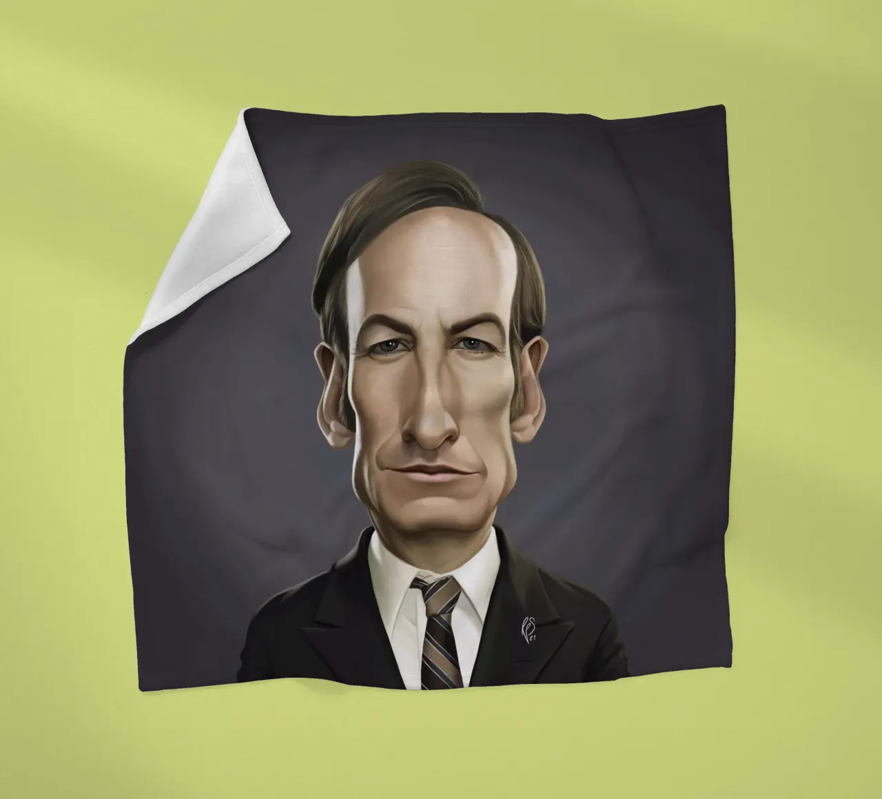 Bob Odenkirk coperta in pile da Rob Art | Illustration