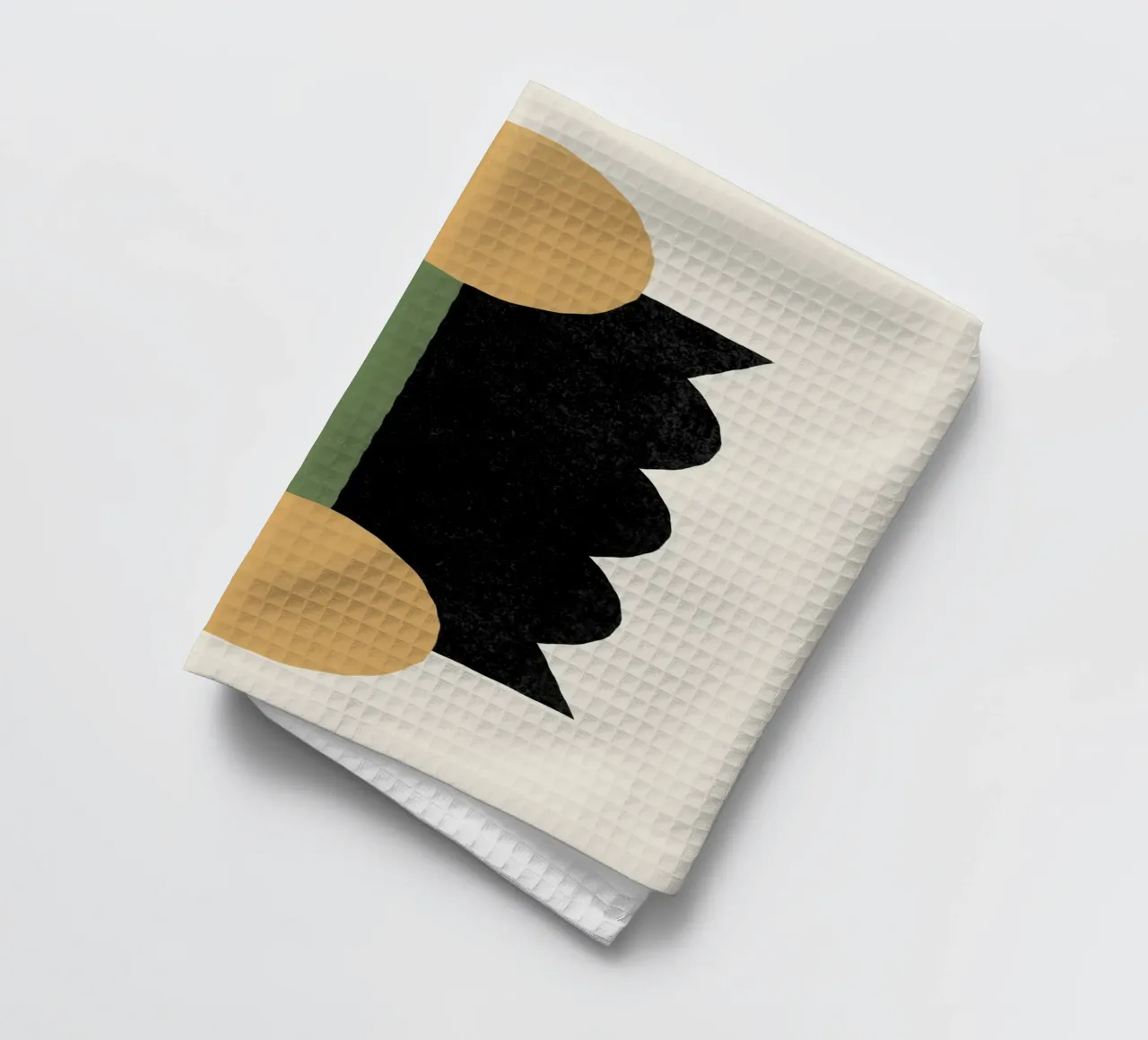 Balance Colorblock - Vert Or torchon de MoonlightPrint