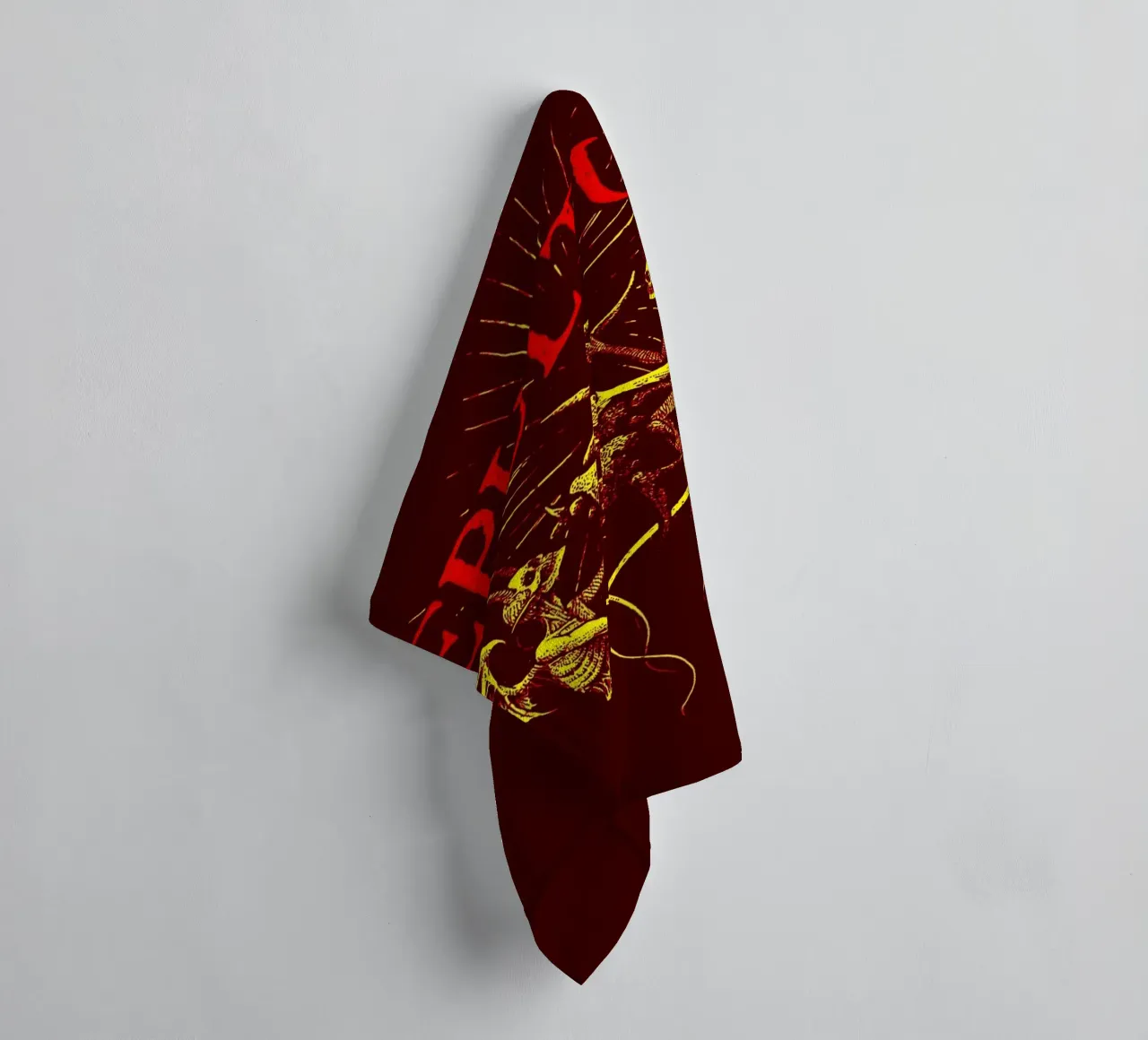 Sepultura Band Art serviette de bain de vanhesling