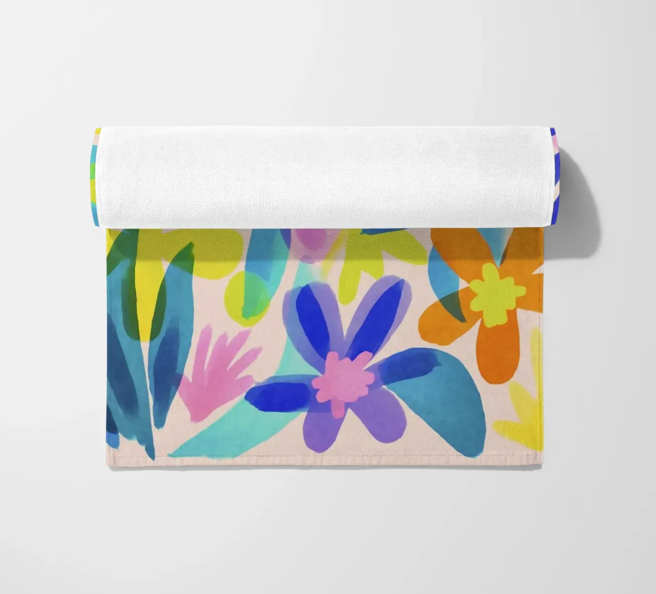 Fiori espressivi Summer Vibe telo mare da Andrea Haase Modern Home