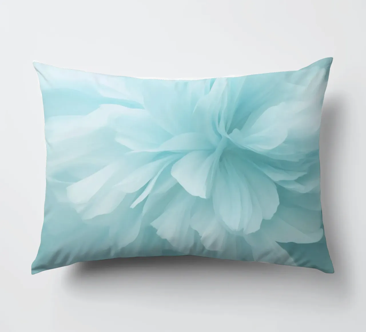 Bare Essence Bloom Brushwork Abstract Flower decorative cushion by Andrea Haase Floral Passion