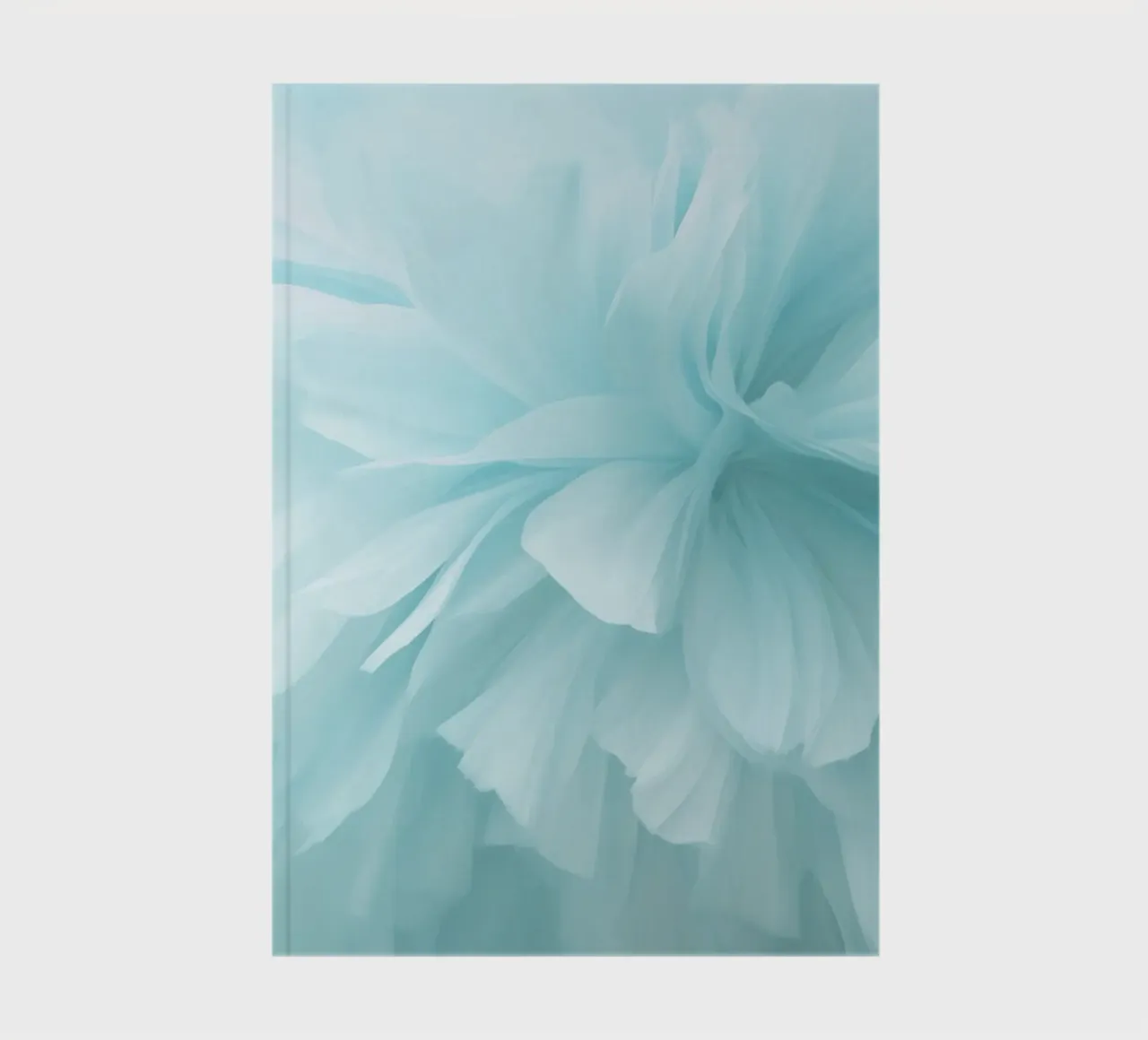 Bare Essence Bloom Brushwork Abstract Flower notebook by Andrea Haase Floral Passion