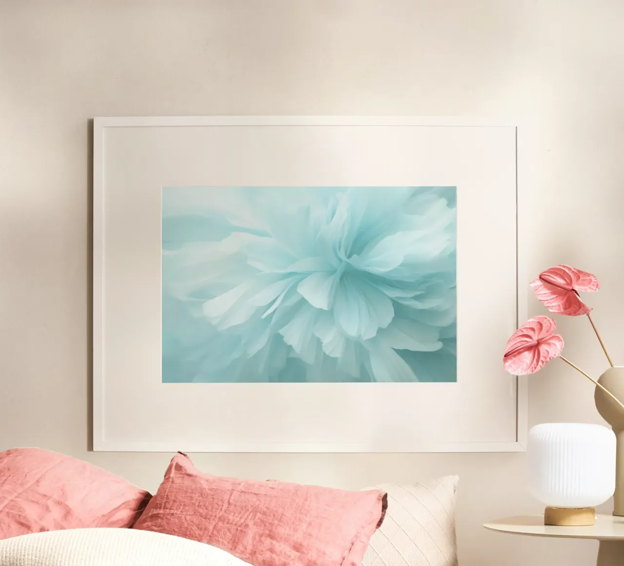 Bare Essence Bloom Pennellata astratta di fiori carta hahnemühle da Andrea Haase Floral Passion