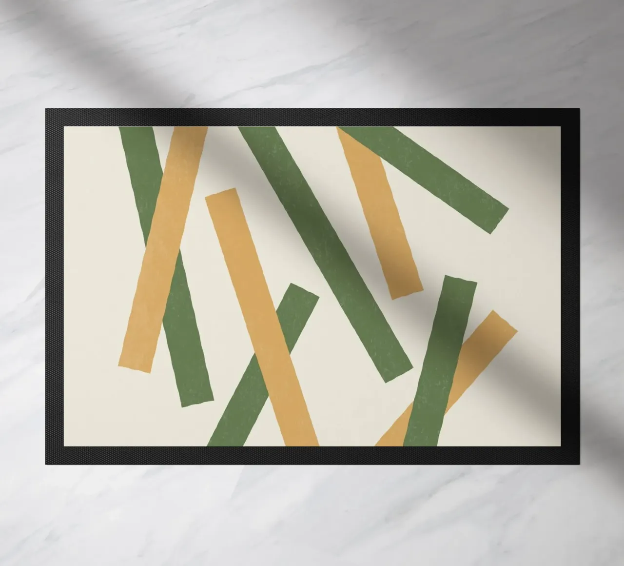 Linee disallineate - Verde oro zerbino da MoonlightPrint