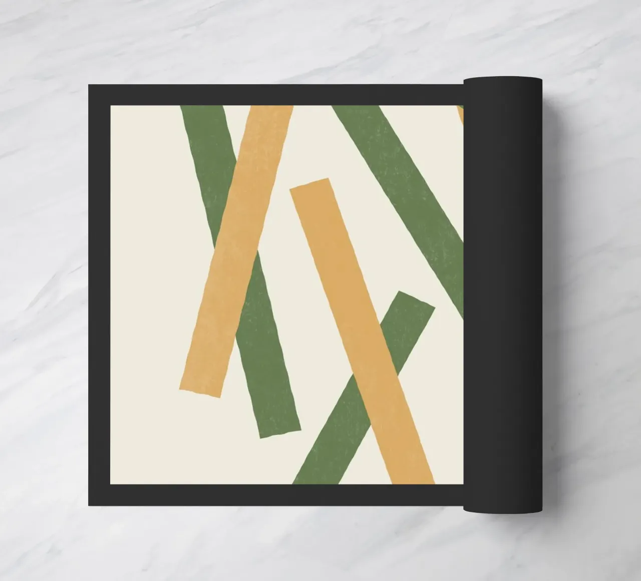 Linee disallineate - Verde oro zerbino da MoonlightPrint