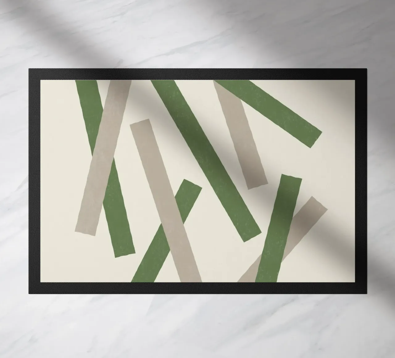 Linee disallineate - Verde zerbino da MoonlightPrint