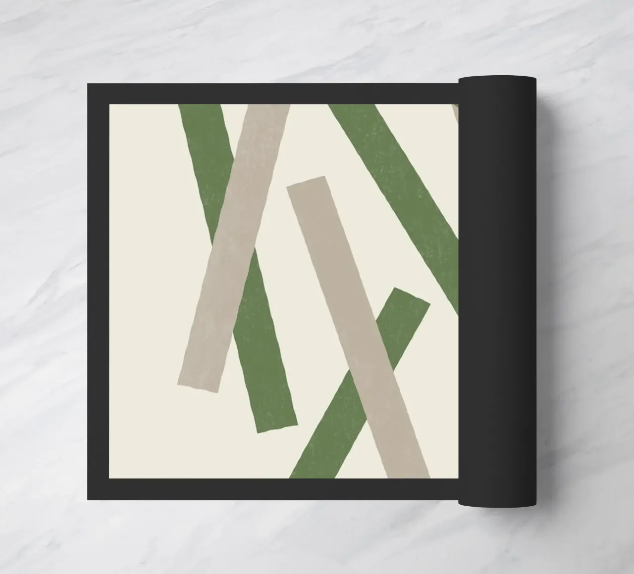 Linee disallineate - Verde zerbino da MoonlightPrint