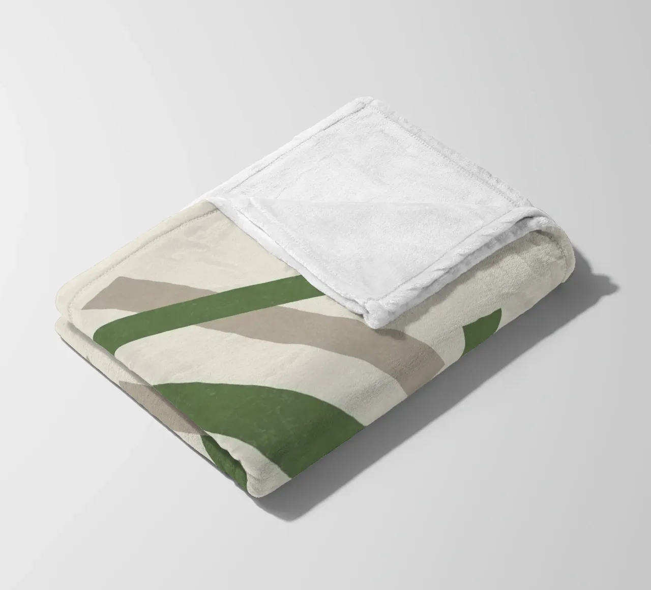 Linee disallineate - Verde coperta in pile da MoonlightPrint