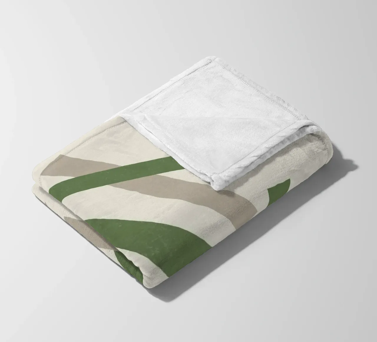 Linee disallineate - Verde coperta in pile da MoonlightPrint