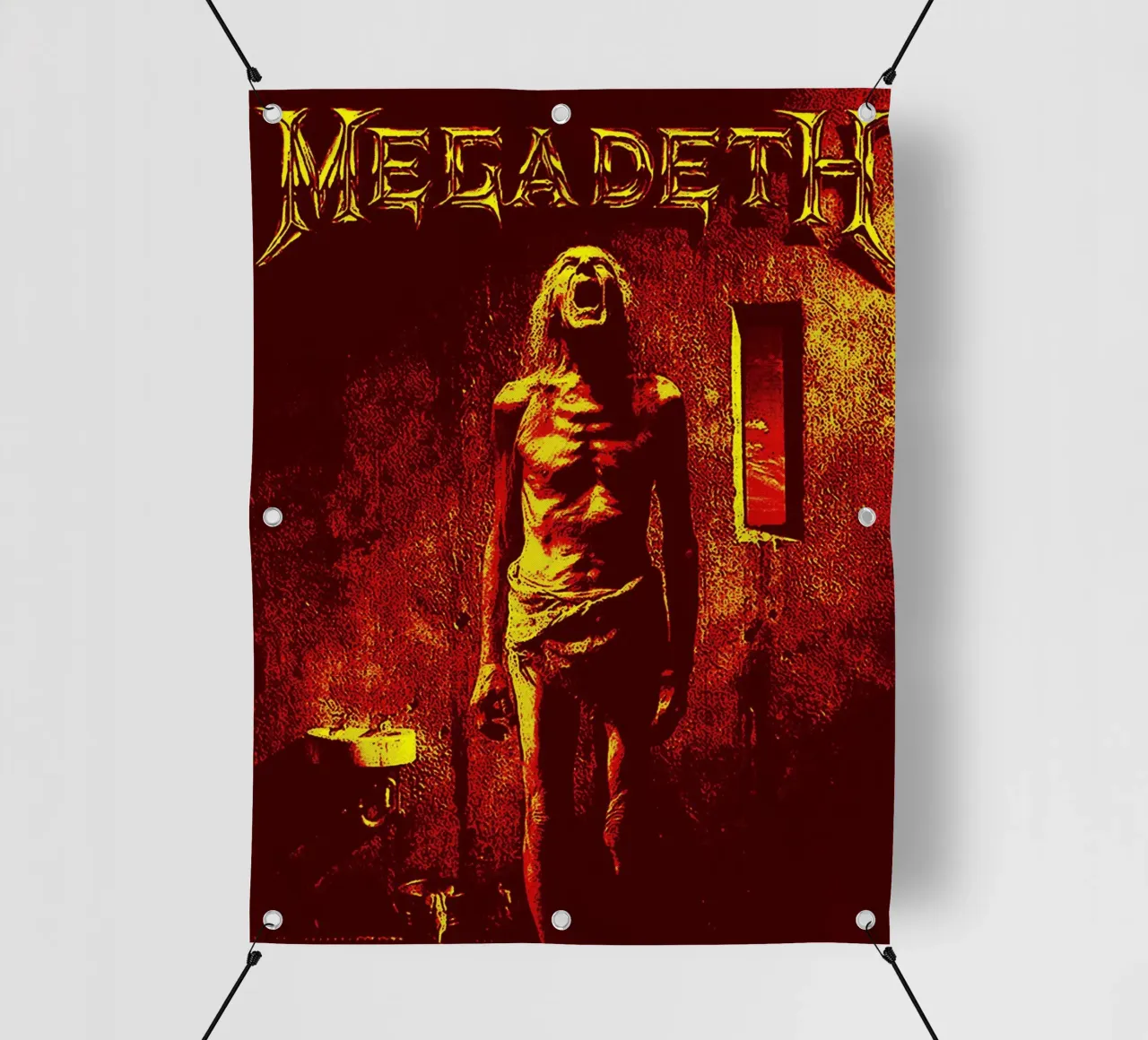 Megadeth Band Art telo in pvc da vanhesling