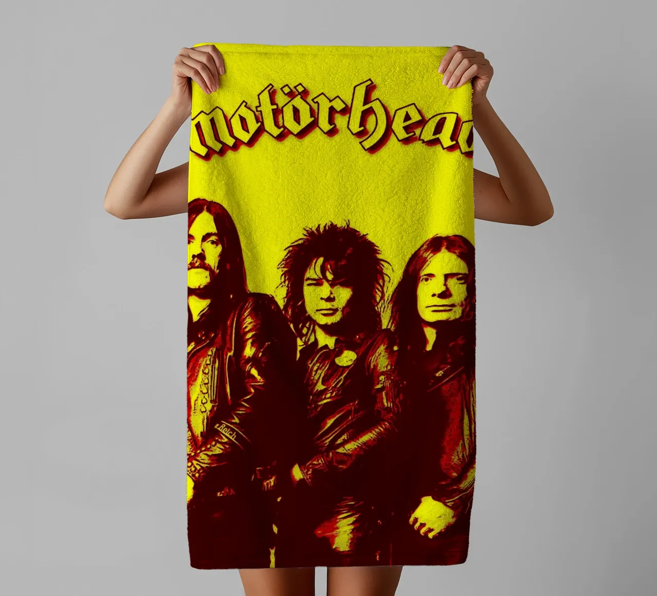 Motorhead Band Art towel by vanhesling