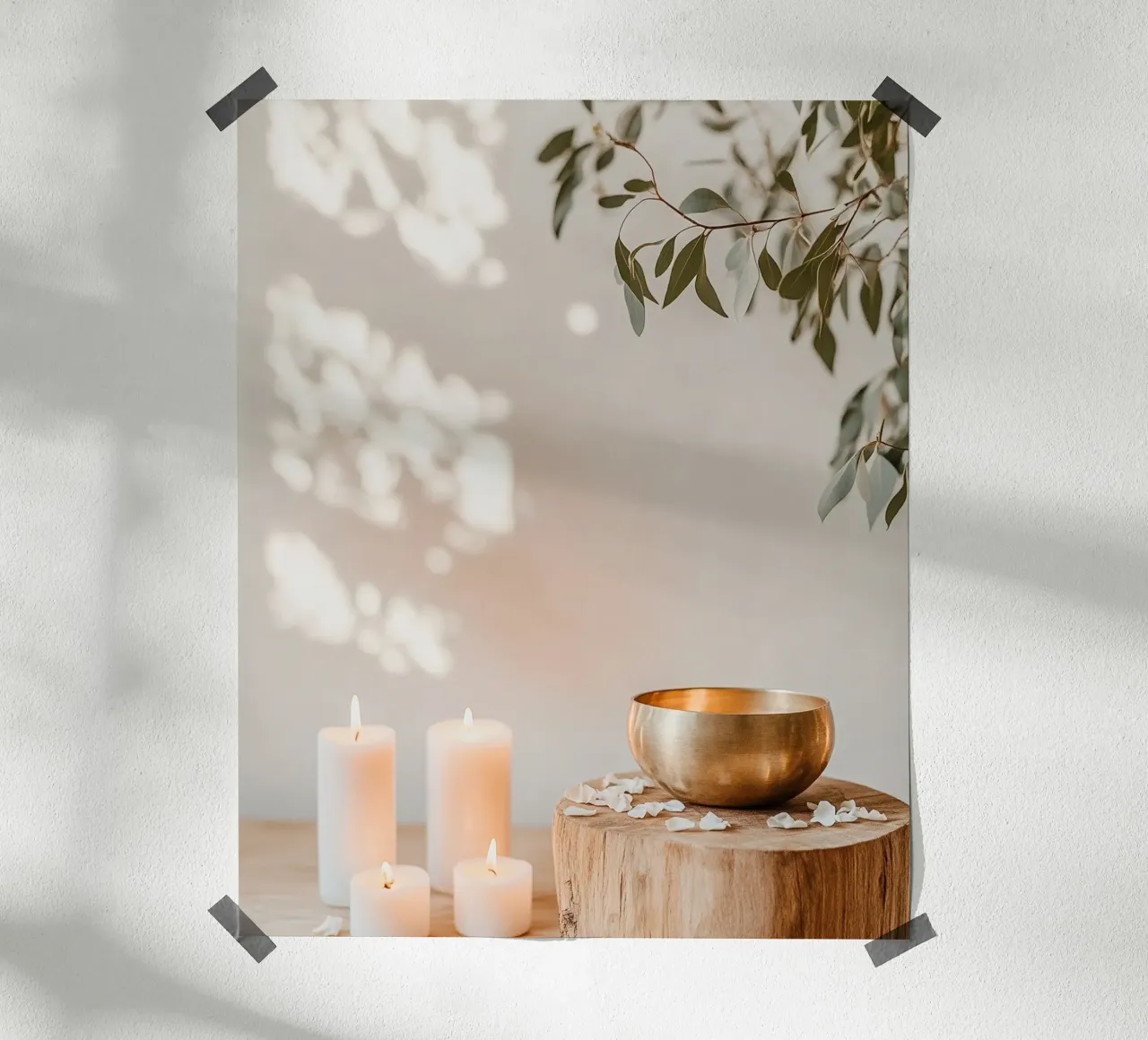 Rituali sereni carta hahnemühle da PhotoVibe Decor