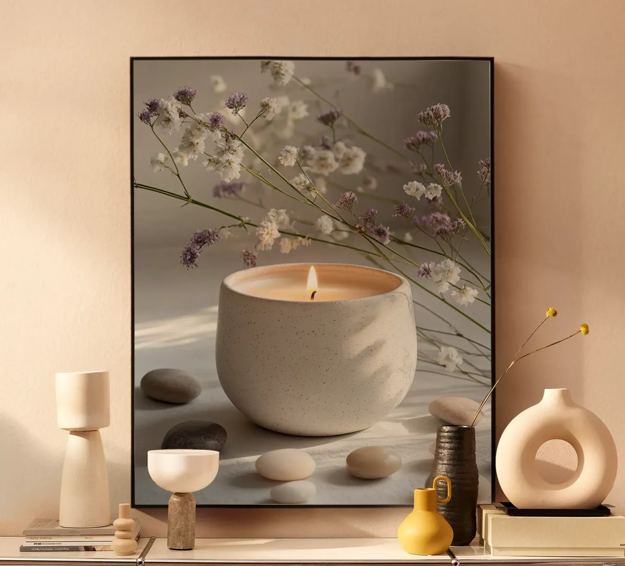 Rituali sereni alluminio dibond da PhotoVibe Decor