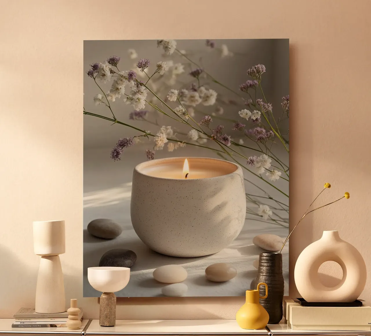Rituali sereni alluminio dibond da PhotoVibe Decor