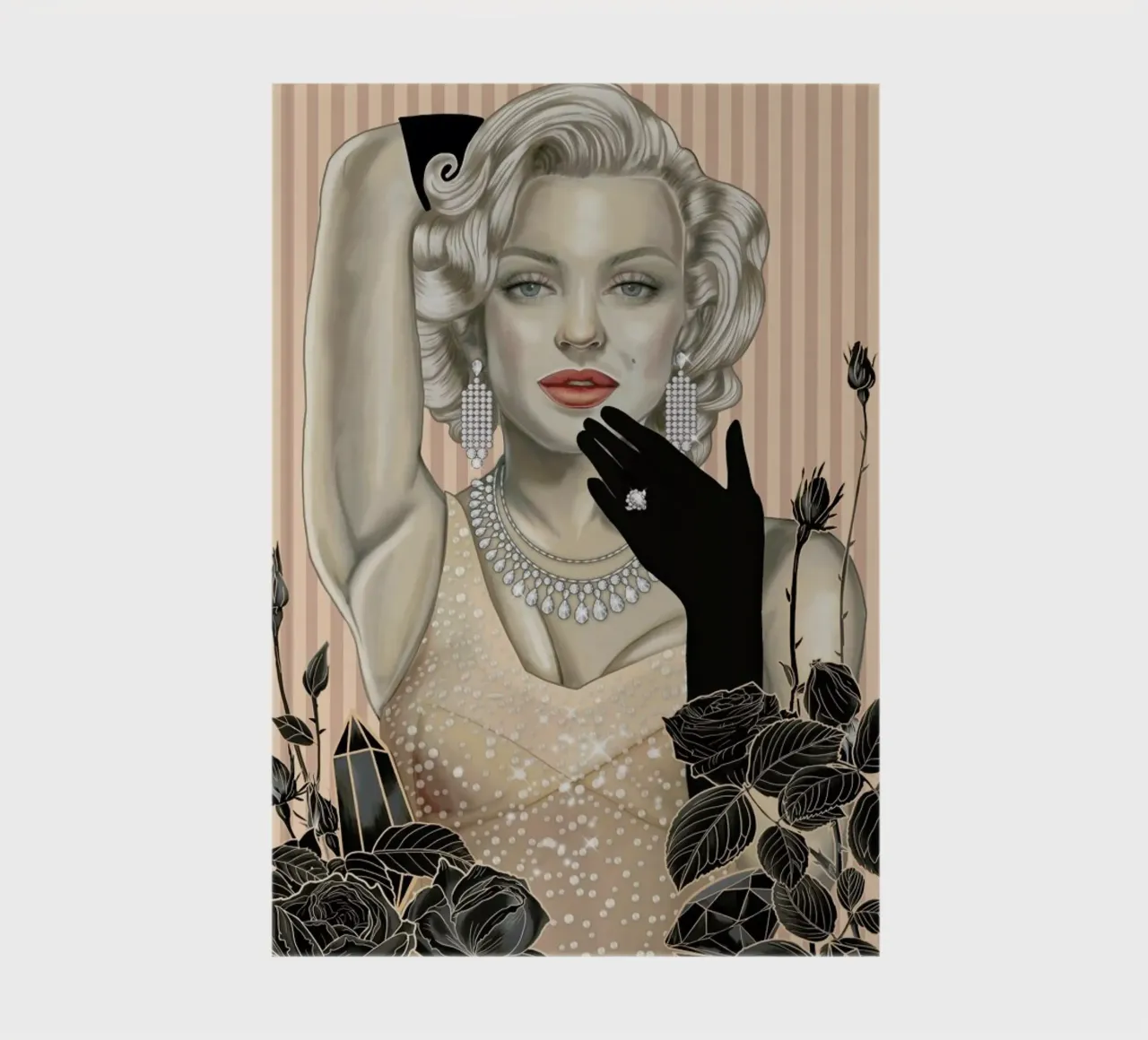 Marilyn Monroe Website notebook by Nettsch