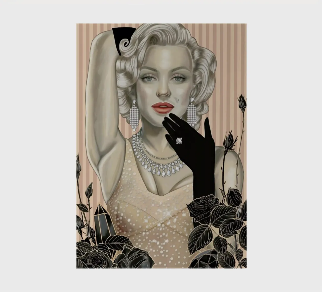 Marilyn Monroe Website notebook by Nettsch