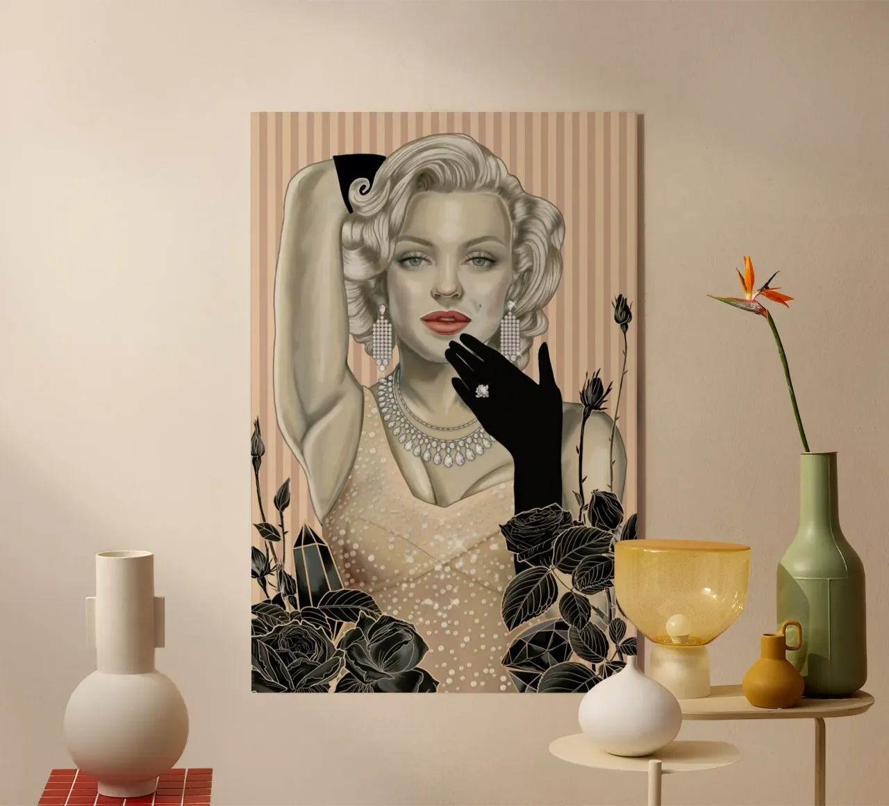 Marilyn Monroe Website plexiglass da Nettsch