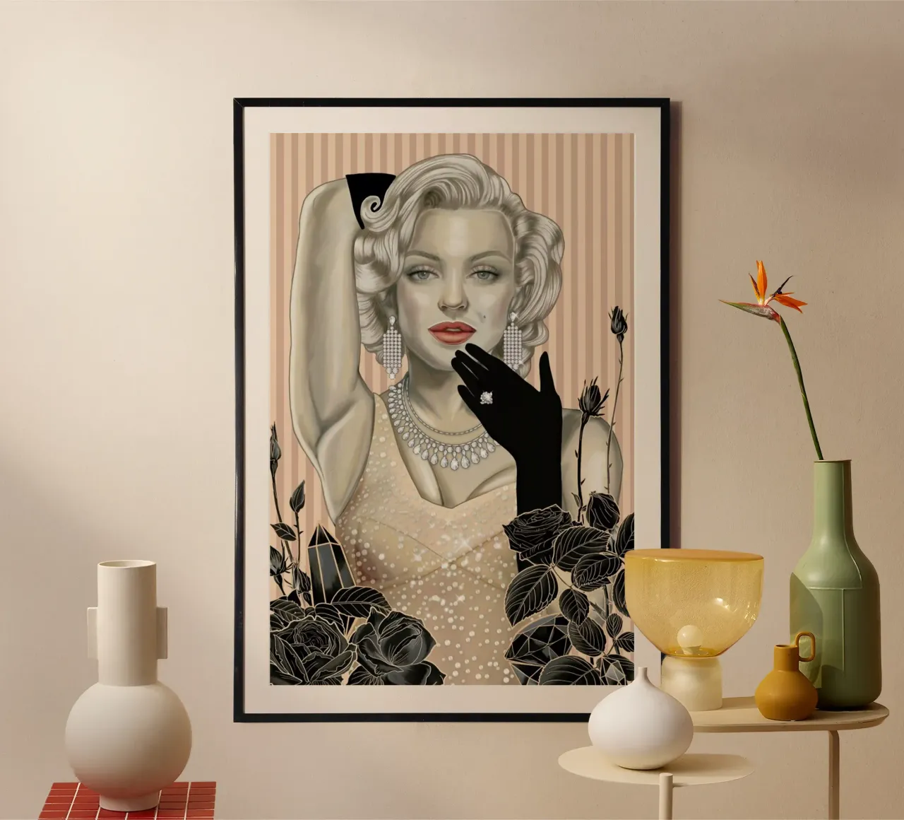 Marilyn Monroe Website carta hahnemühle da Nettsch