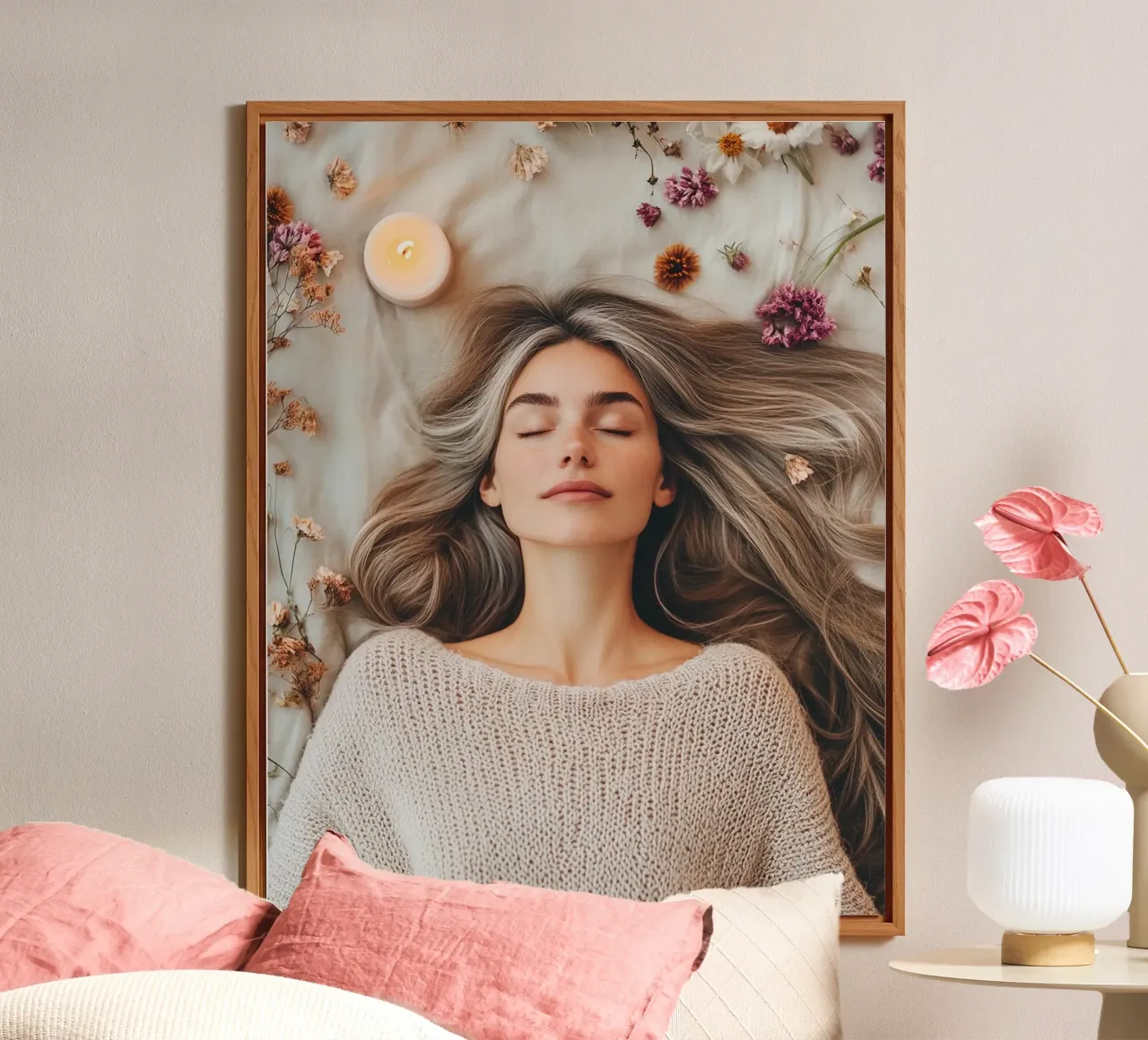 Rituali sereni alluminio dibond da PhotoVibe Decor