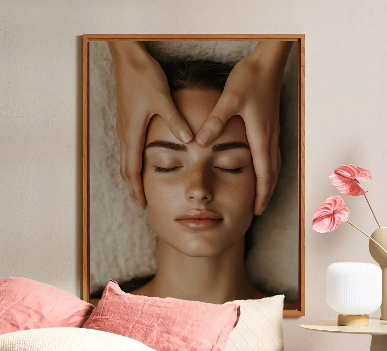Rituali sereni alluminio dibond da PhotoVibe Decor