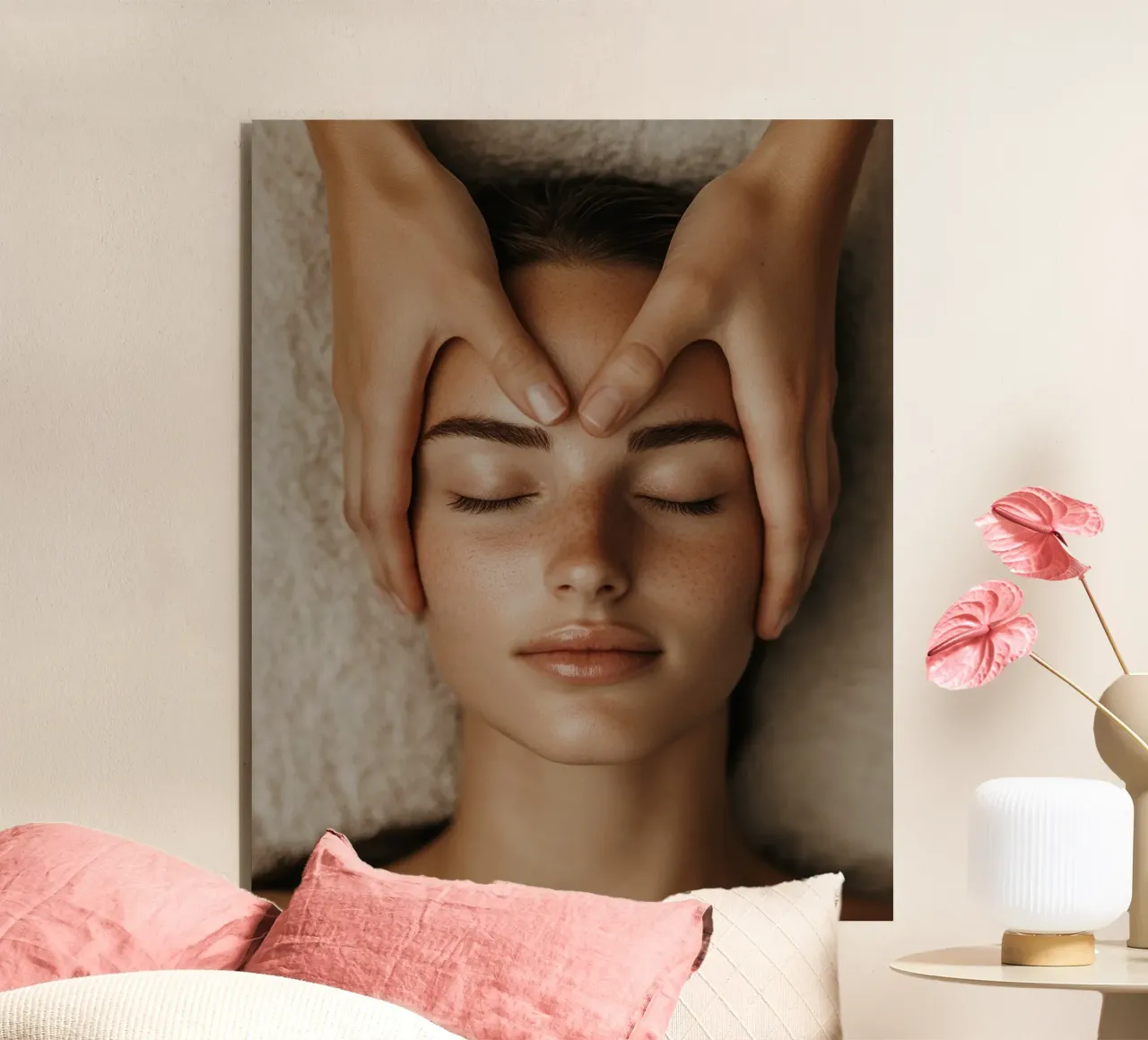 Rituali sereni alluminio dibond da PhotoVibe Decor
