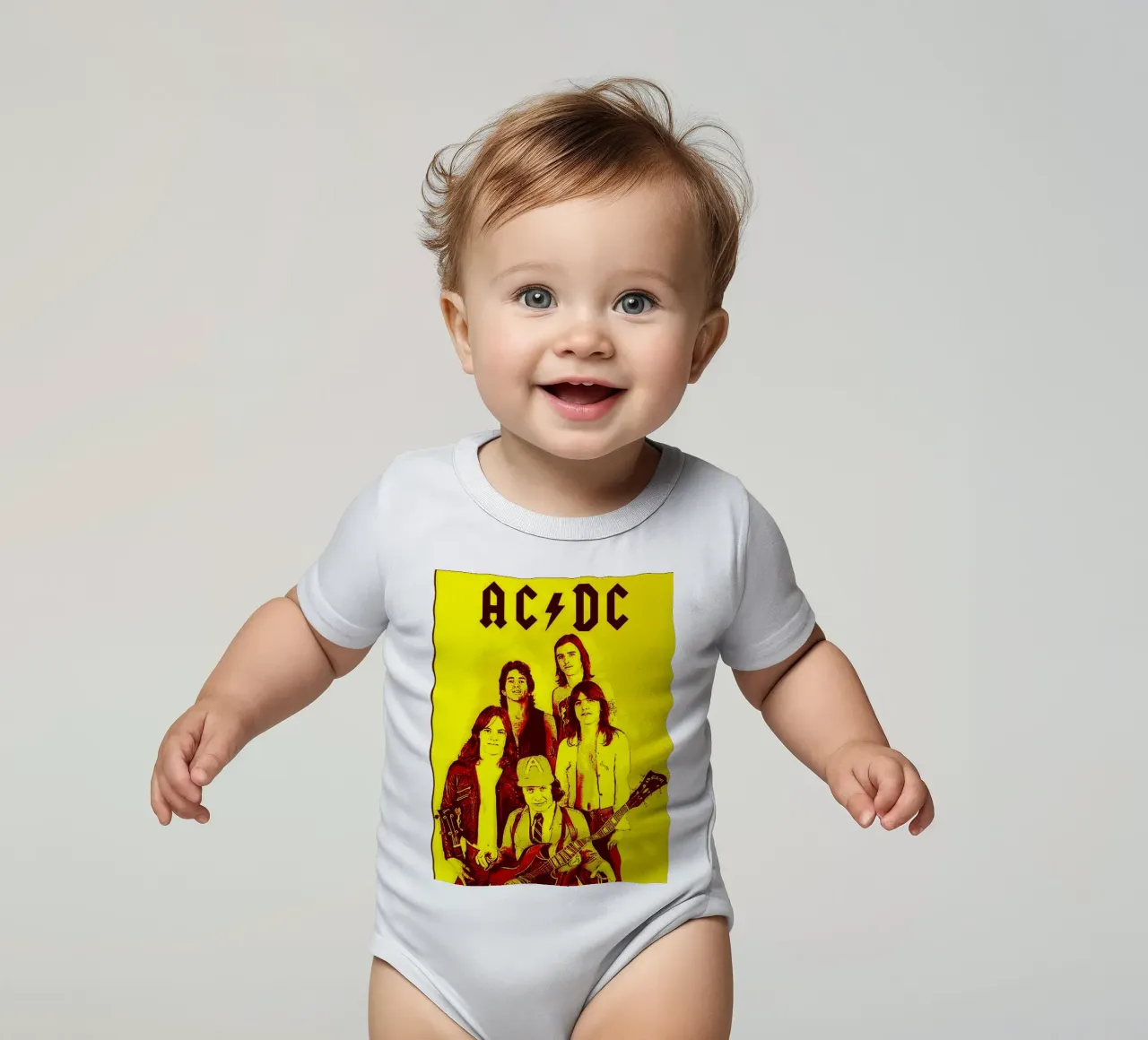 AC/DC Band Art body bébé de vanhesling