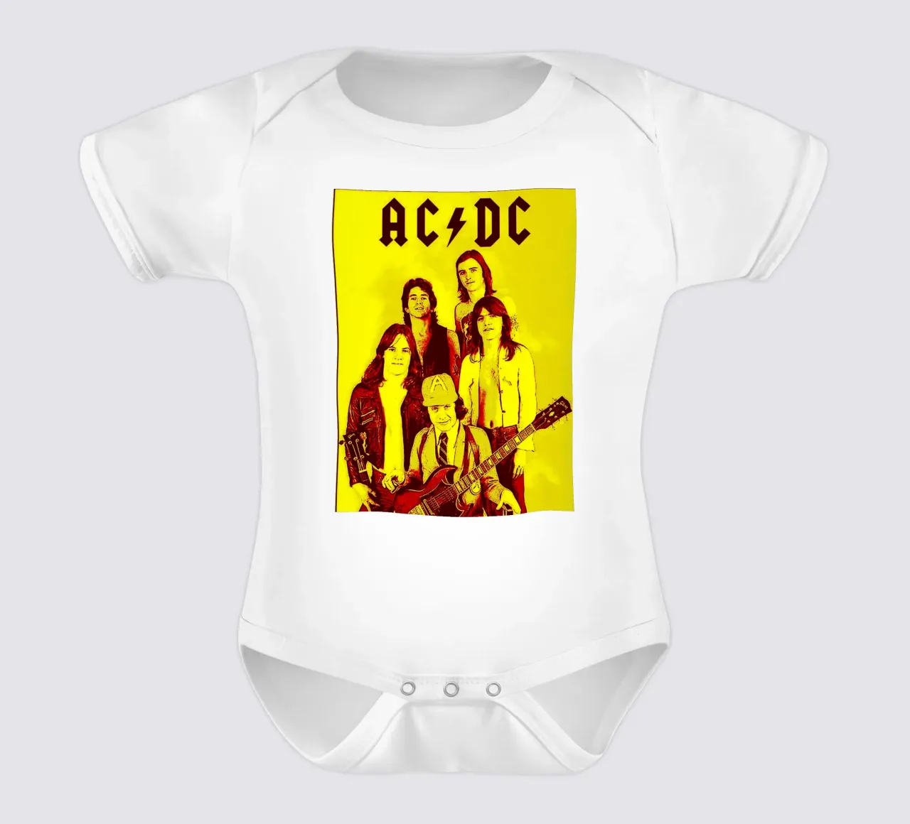 AC/DC Band Art body bébé de vanhesling