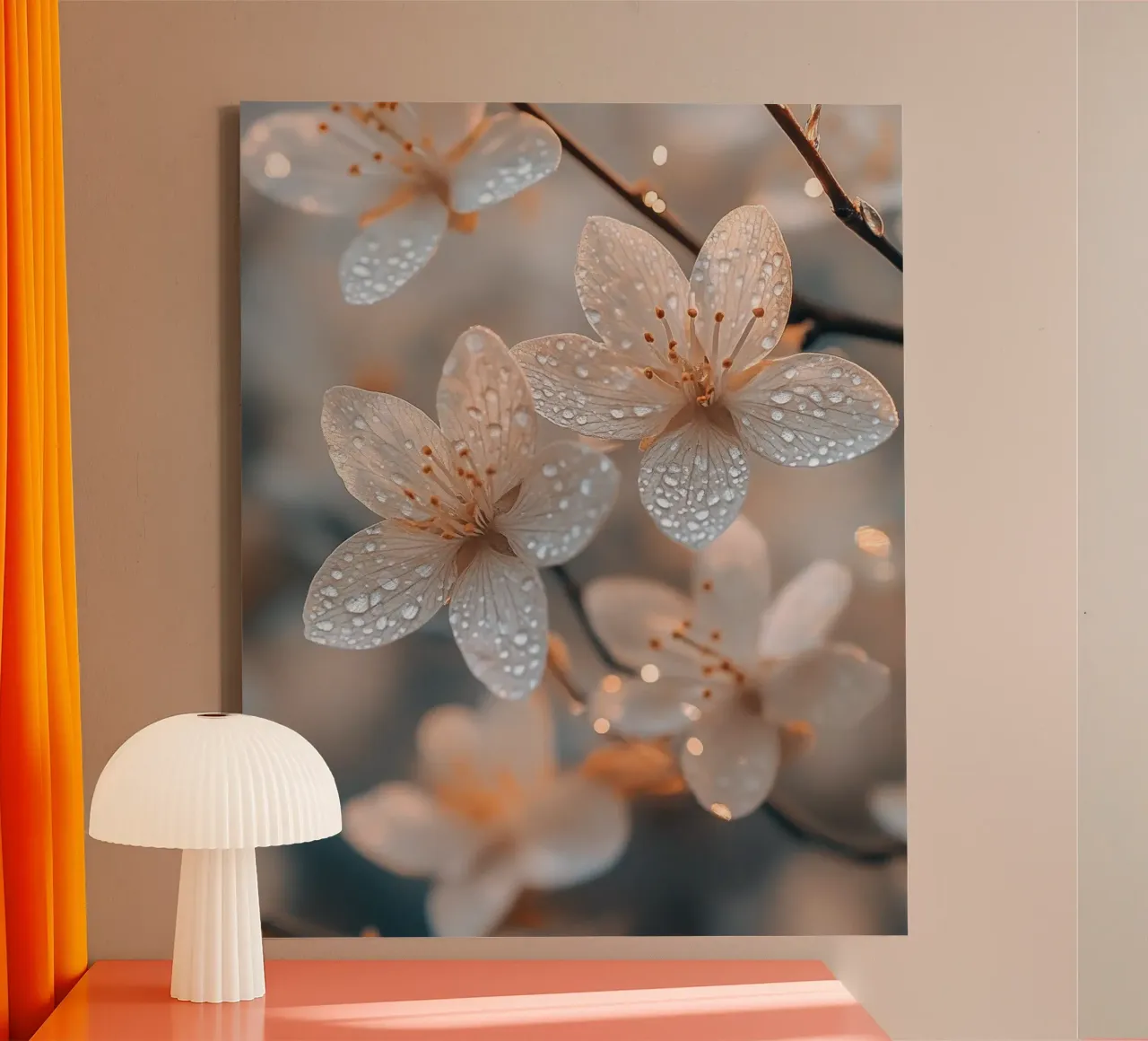 Serene Rituals canvas by PhotoVibe Decor