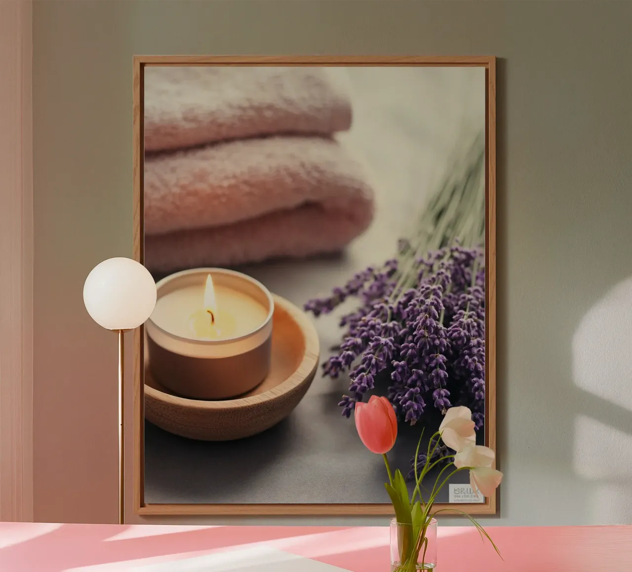 Rituali sereni alluminio dibond da PhotoVibe Decor