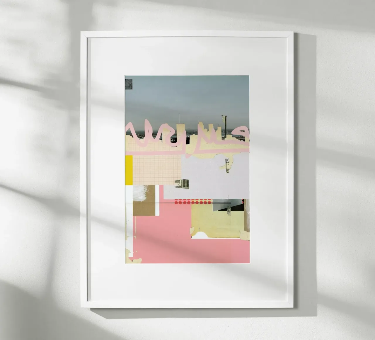 The Abstract Daydream 25 poster con telaio in plastica da Marko Köppe