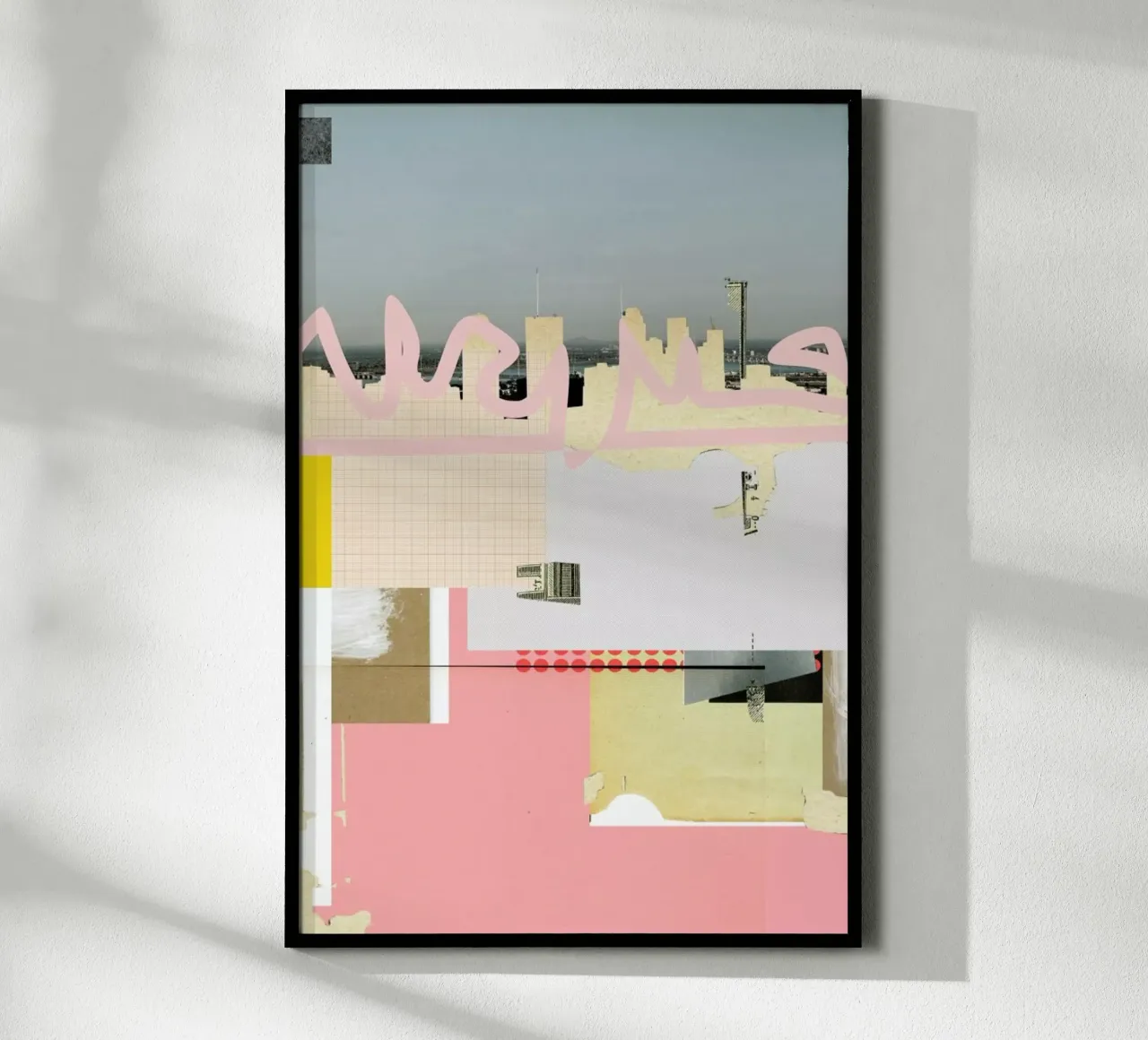 The Abstract Daydream 25 poster con telaio in plastica da Marko Köppe