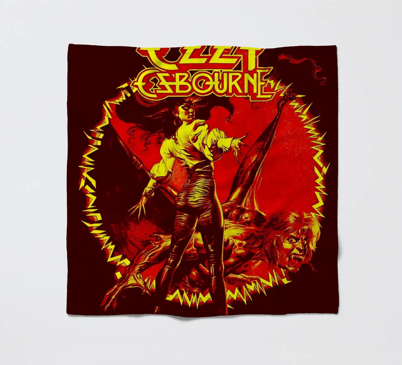 Ozzy Osbourne coperta in pile da vanhesling