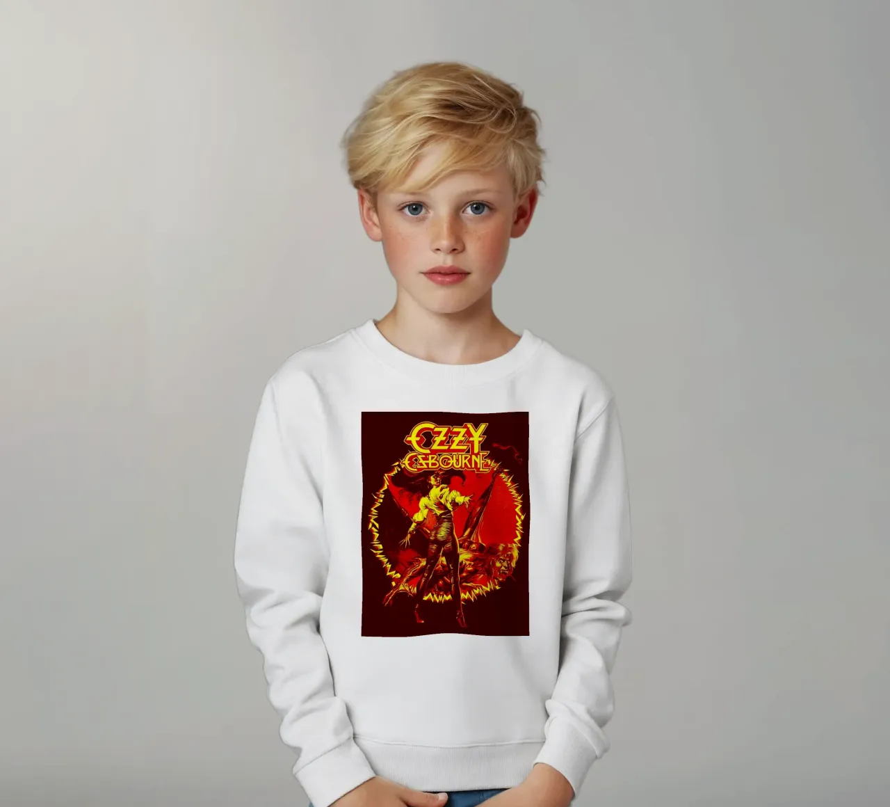 Ozzy Osbourne felpa bambino da vanhesling