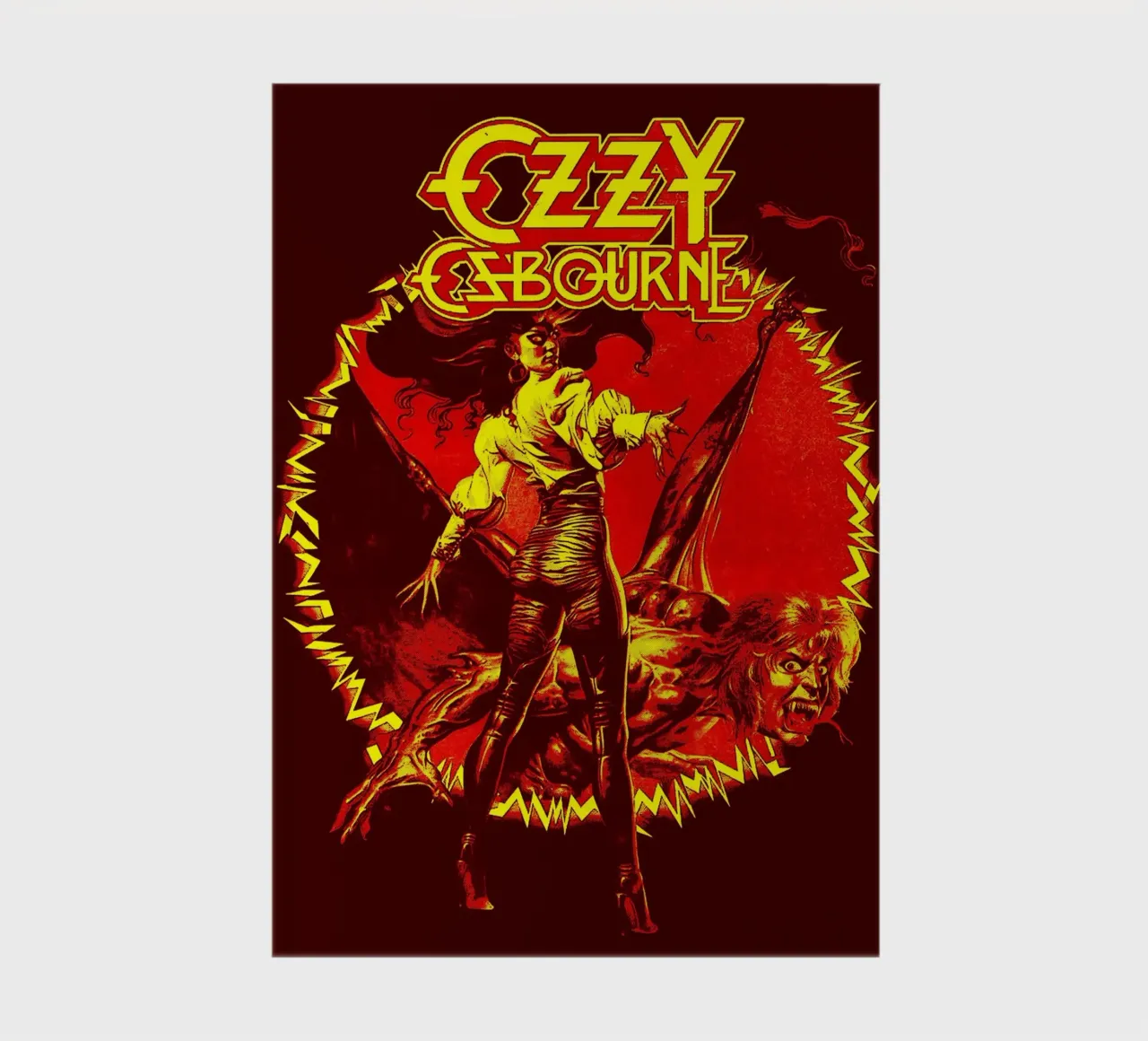 Ozzy Osbourne notebook by vanhesling