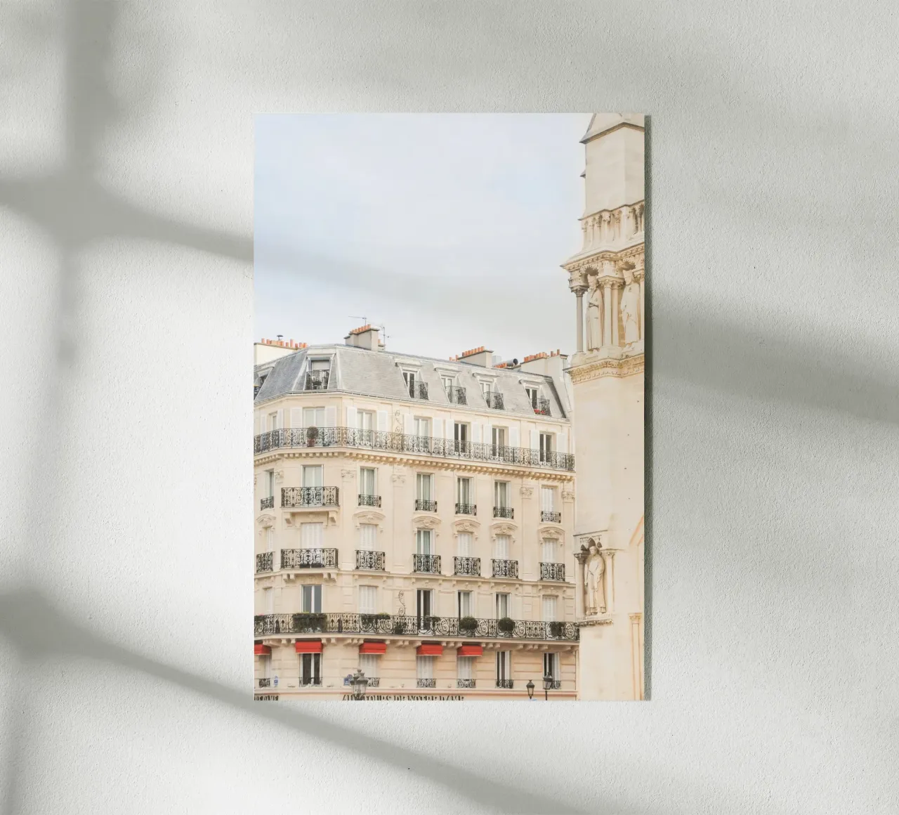 Paris Building plexiglass da GraceDigitalArtCo