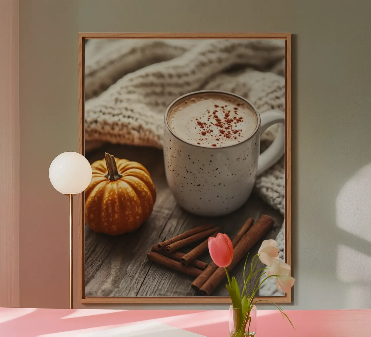 Vibrazioni d'autunno alluminio dibond da PhotoVibe Decor
