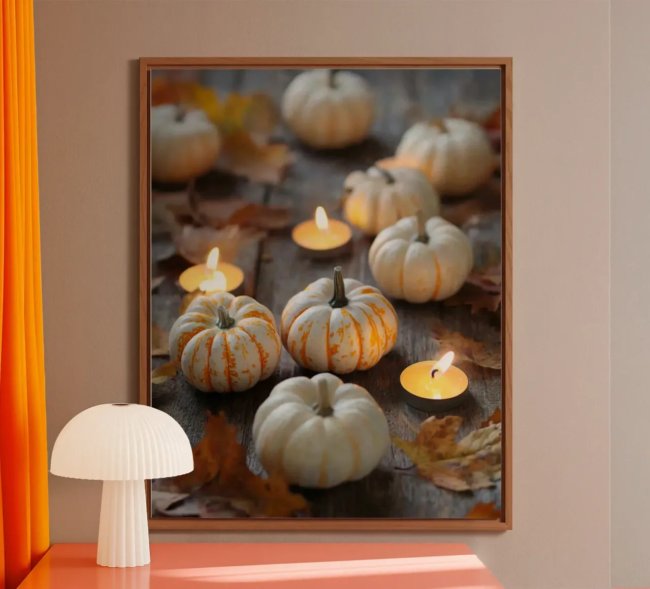Vibrazioni d'autunno alluminio dibond da PhotoVibe Decor