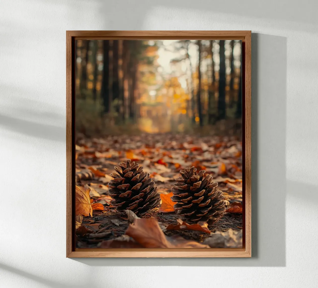 Vibrazioni d'autunno alluminio dibond da PhotoVibe Decor