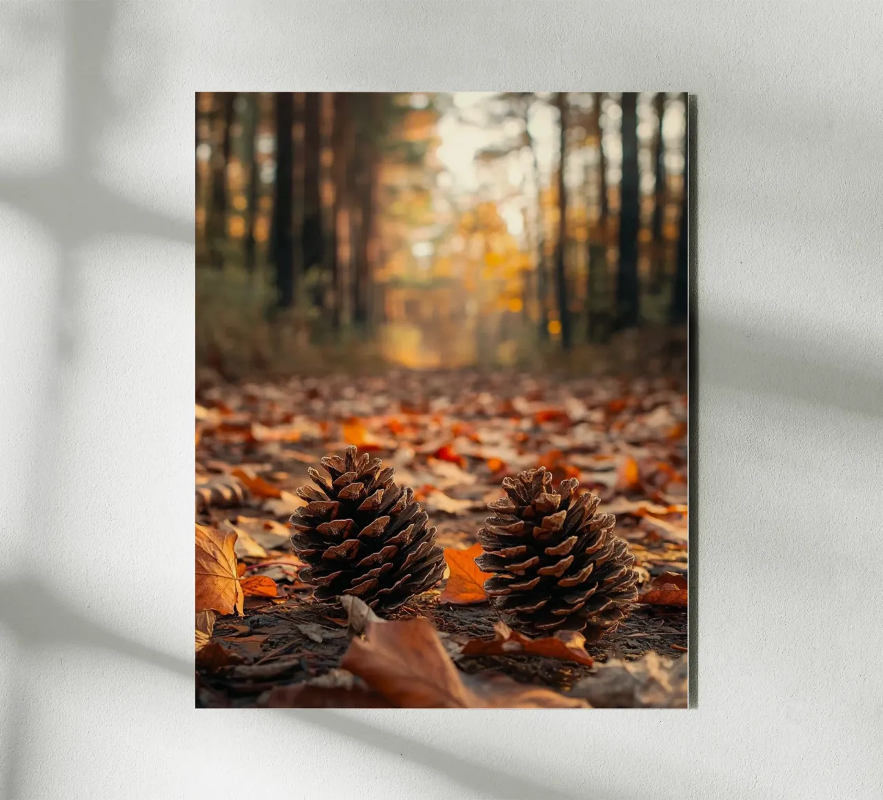 Vibrazioni d'autunno alluminio dibond da PhotoVibe Decor