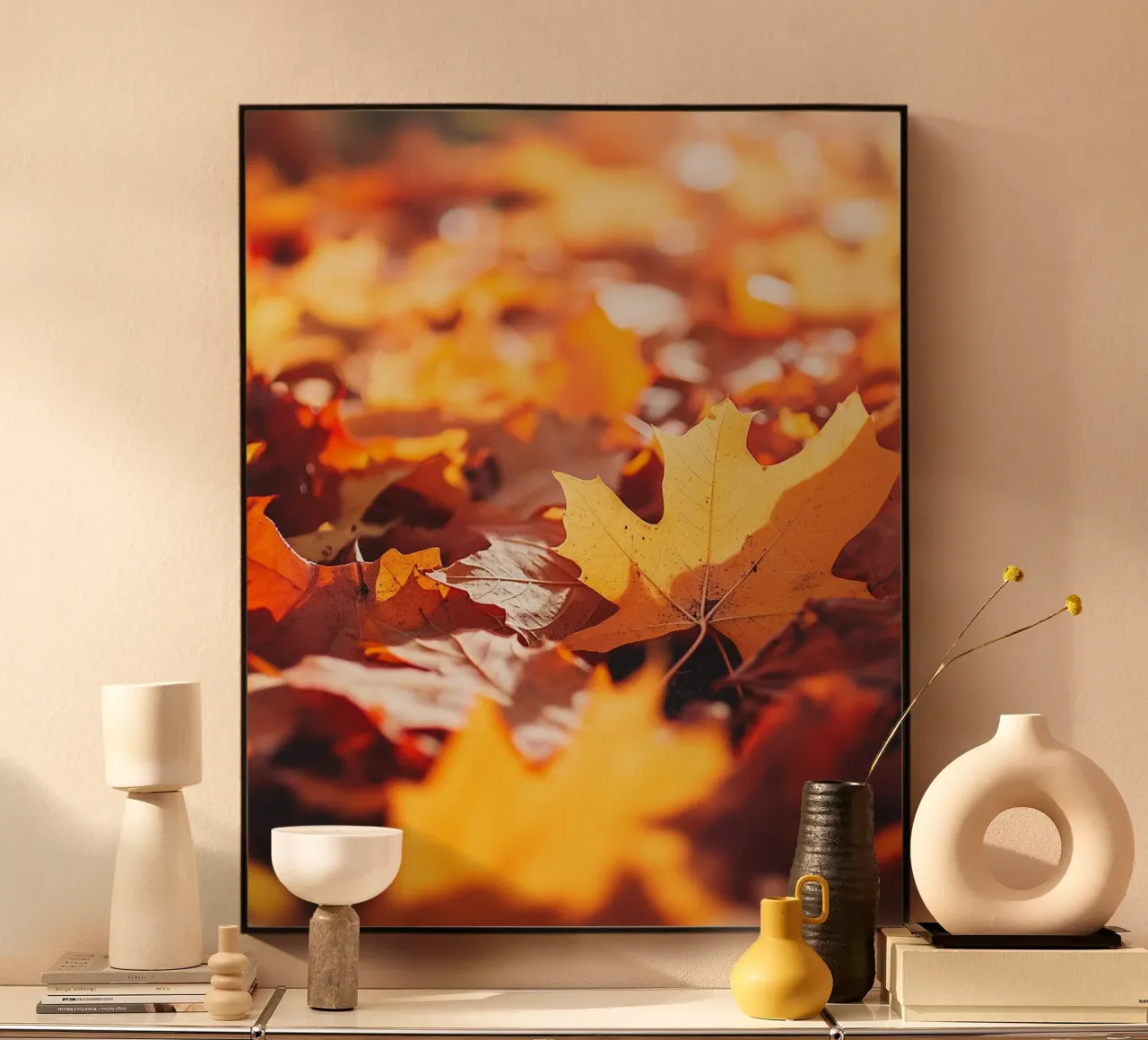 Vibrazioni d'autunno alluminio dibond da PhotoVibe Decor