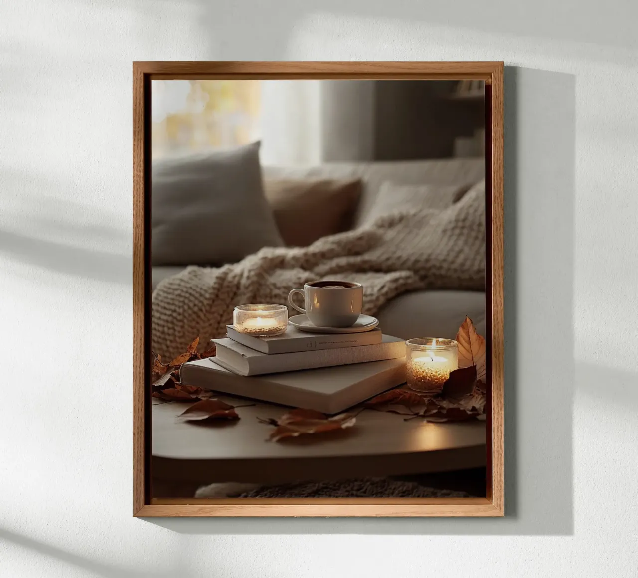 Vibrazioni d'autunno alluminio dibond da PhotoVibe Decor