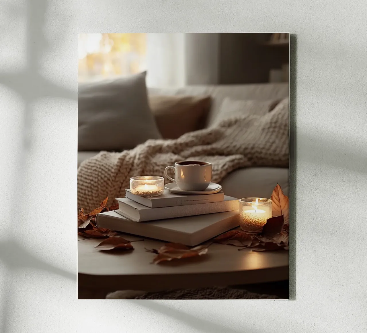 Autumn Vibes canvas by PhotoVibe Decor