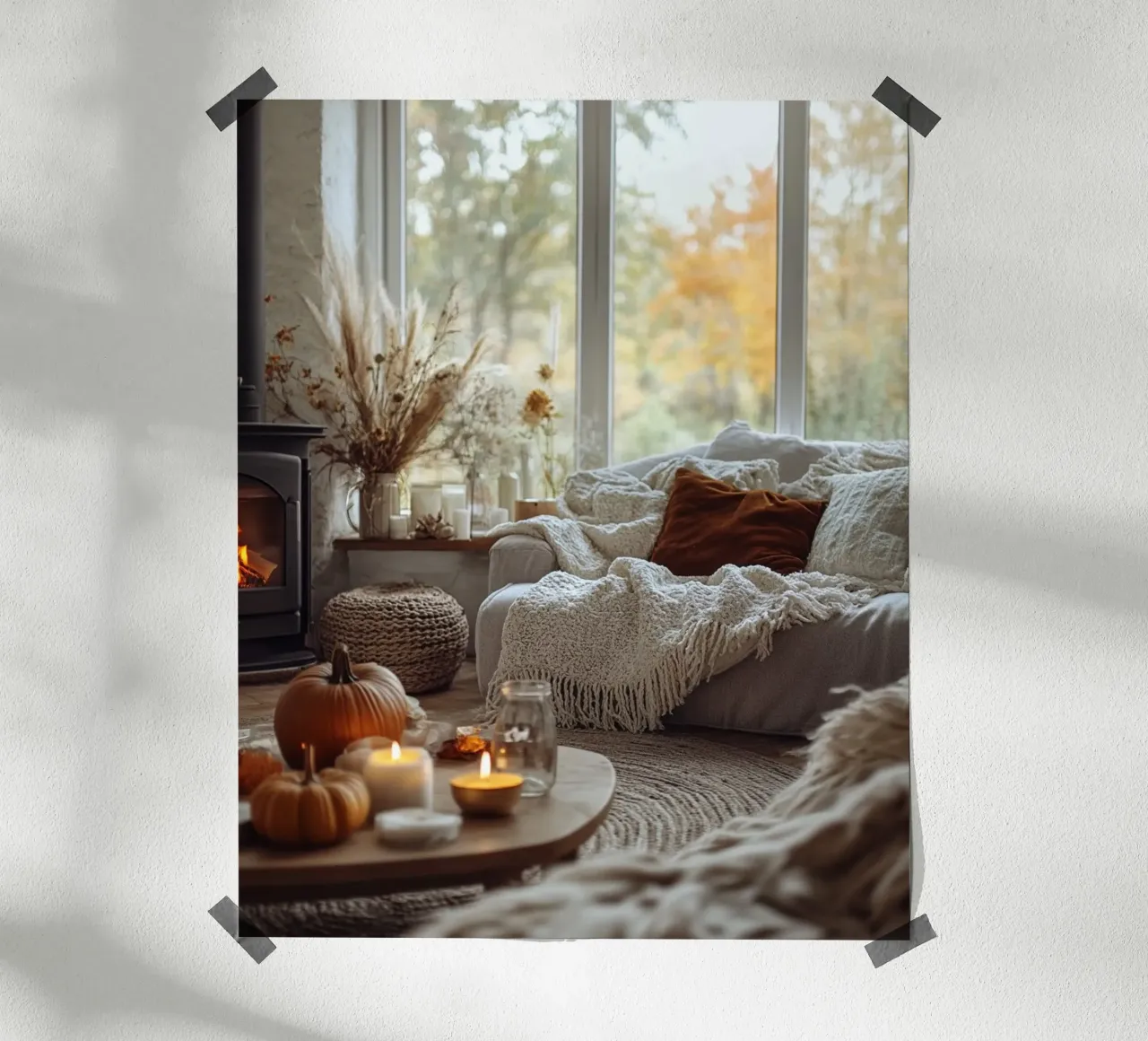 Vibrazioni d'autunno carta hahnemühle da PhotoVibe Decor