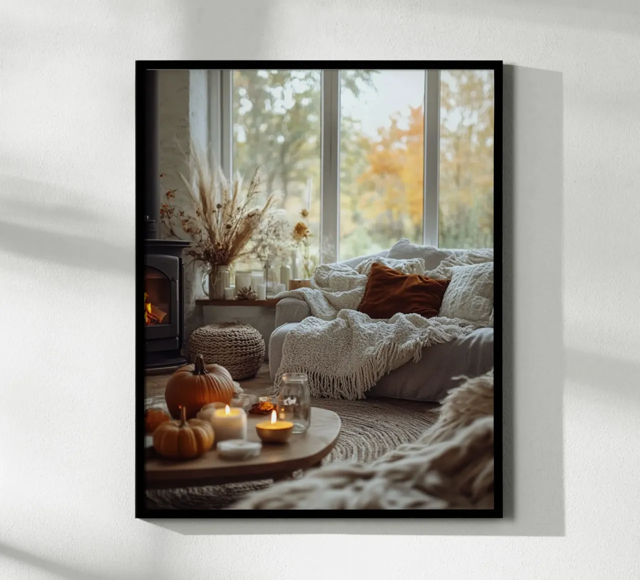 Vibrazioni d'autunno carta hahnemühle da PhotoVibe Decor
