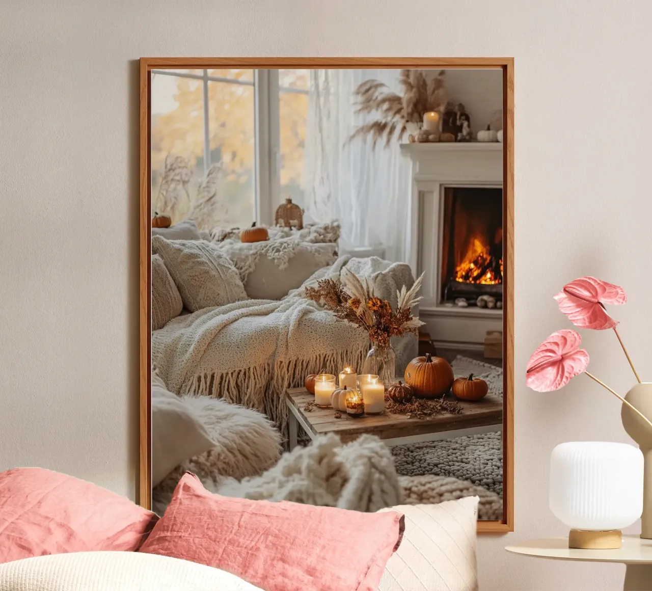 Vibrazioni d'autunno alluminio dibond da PhotoVibe Decor